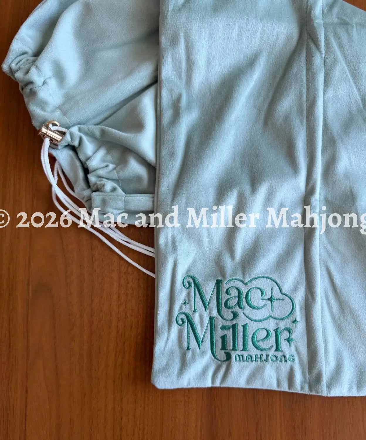 Mac + Miller Mahjong Signature Velvet Rack Bag - Accessory
