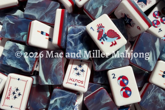 Red White & Blues Collection Tile Set - Tiles