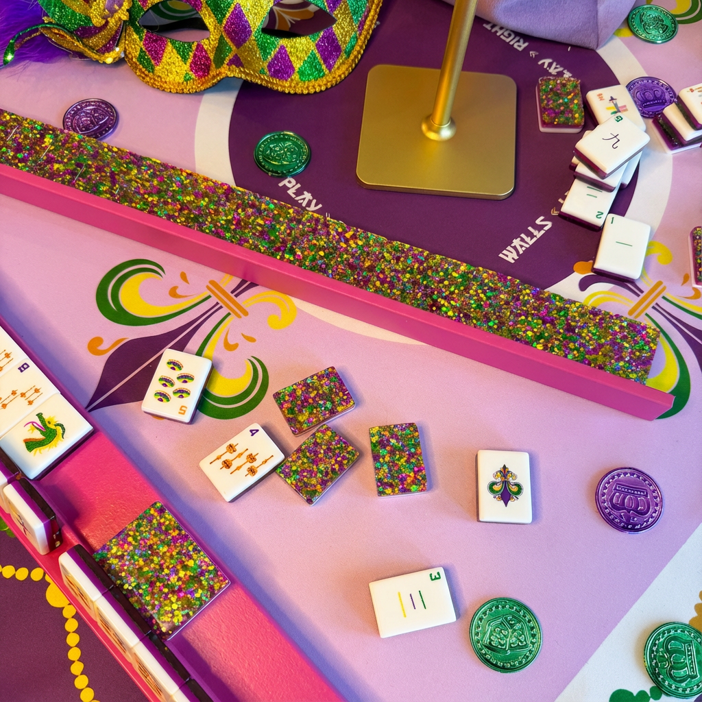 Laissez Les Bons Temps Rouler Mahjong Mat (PREORDER)