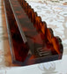 Ember Tortoise Scalloped Mahjong Racks + Velvet Bag (Coming Soon!)