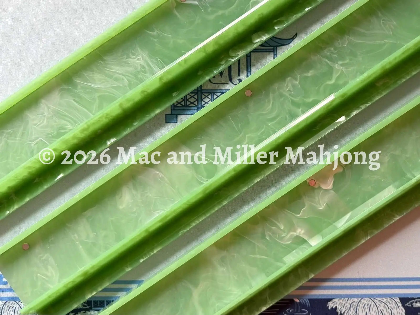 Agave Mahjong Racks + Velvet Rack Bag (Coming Soon) - Rack