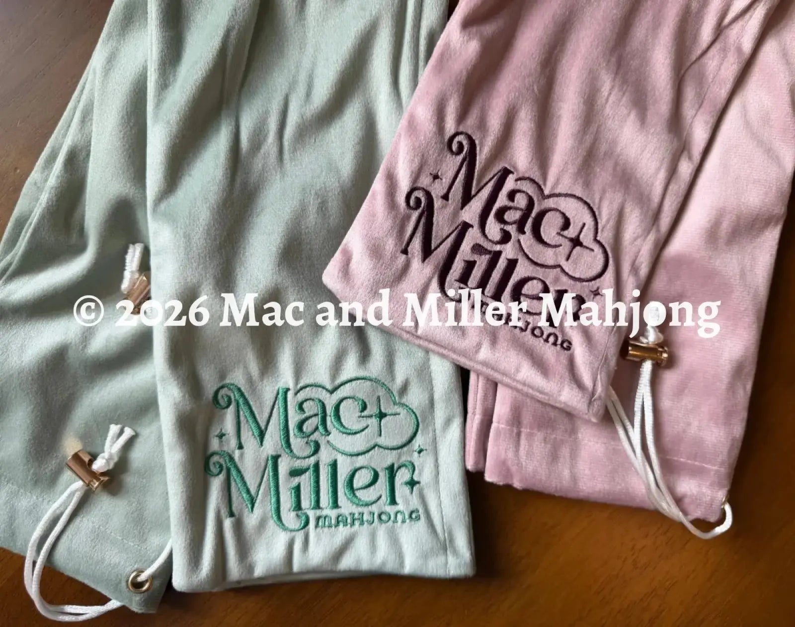 Mac + Miller Mahjong Signature Velvet Rack Bag - Accessory