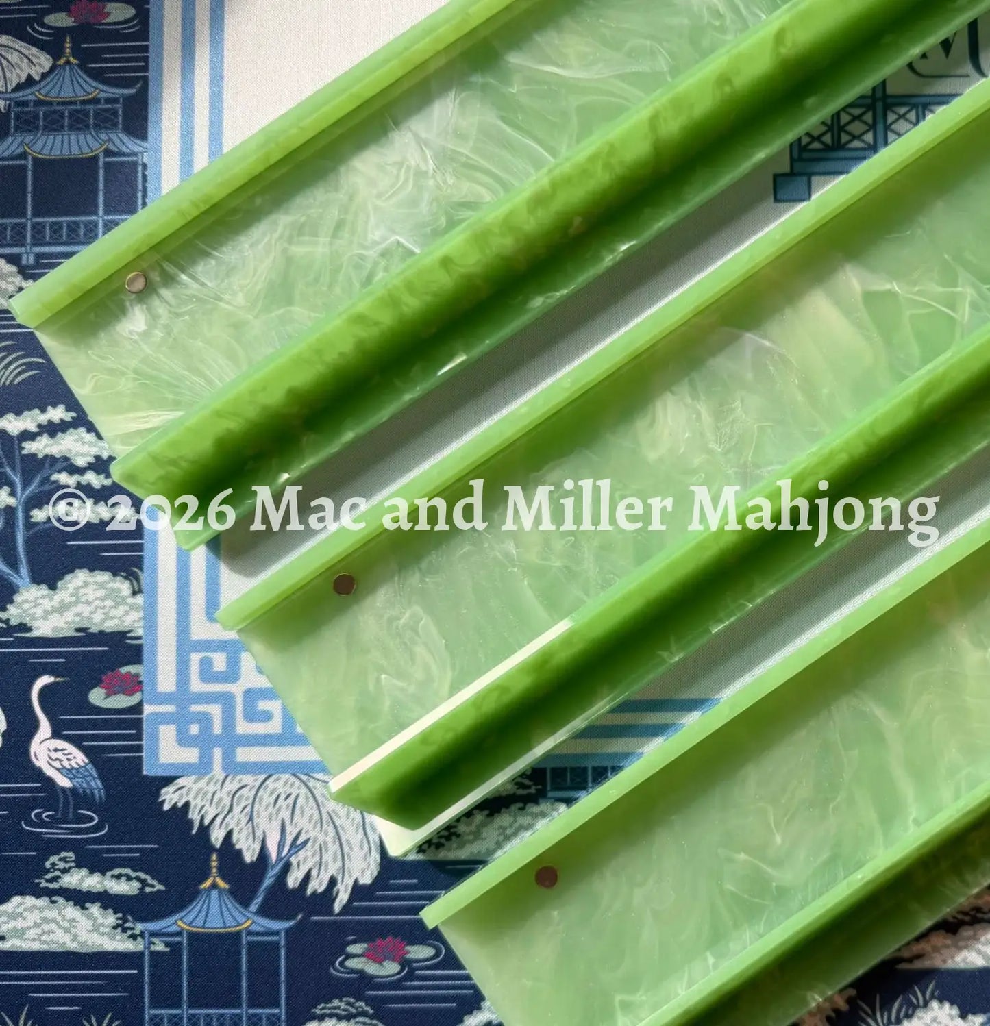 Agave Mahjong Racks + Velvet Rack Bag (Coming Soon) - Rack