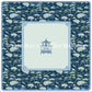 Mac and Miller Mahjong Heirloom Collection Square Navy Chinoiserie Mahjong Mat