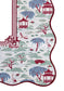 Heirloom Collection: Chinoiserie Scalloped Mahjong Mat (Coming Soon!) - Mat