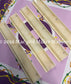 Heirloom Ivory Classic Straight Mahjong Racks + Velvet Rack Bag - Rack
