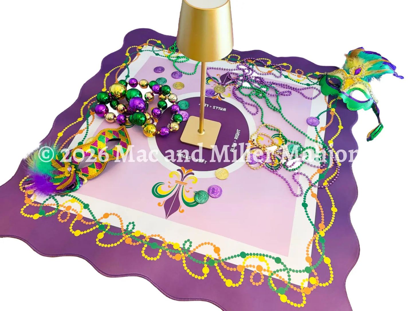 Laissez Les Bons Temps Rouler Collection Mahjong Mat - Mat