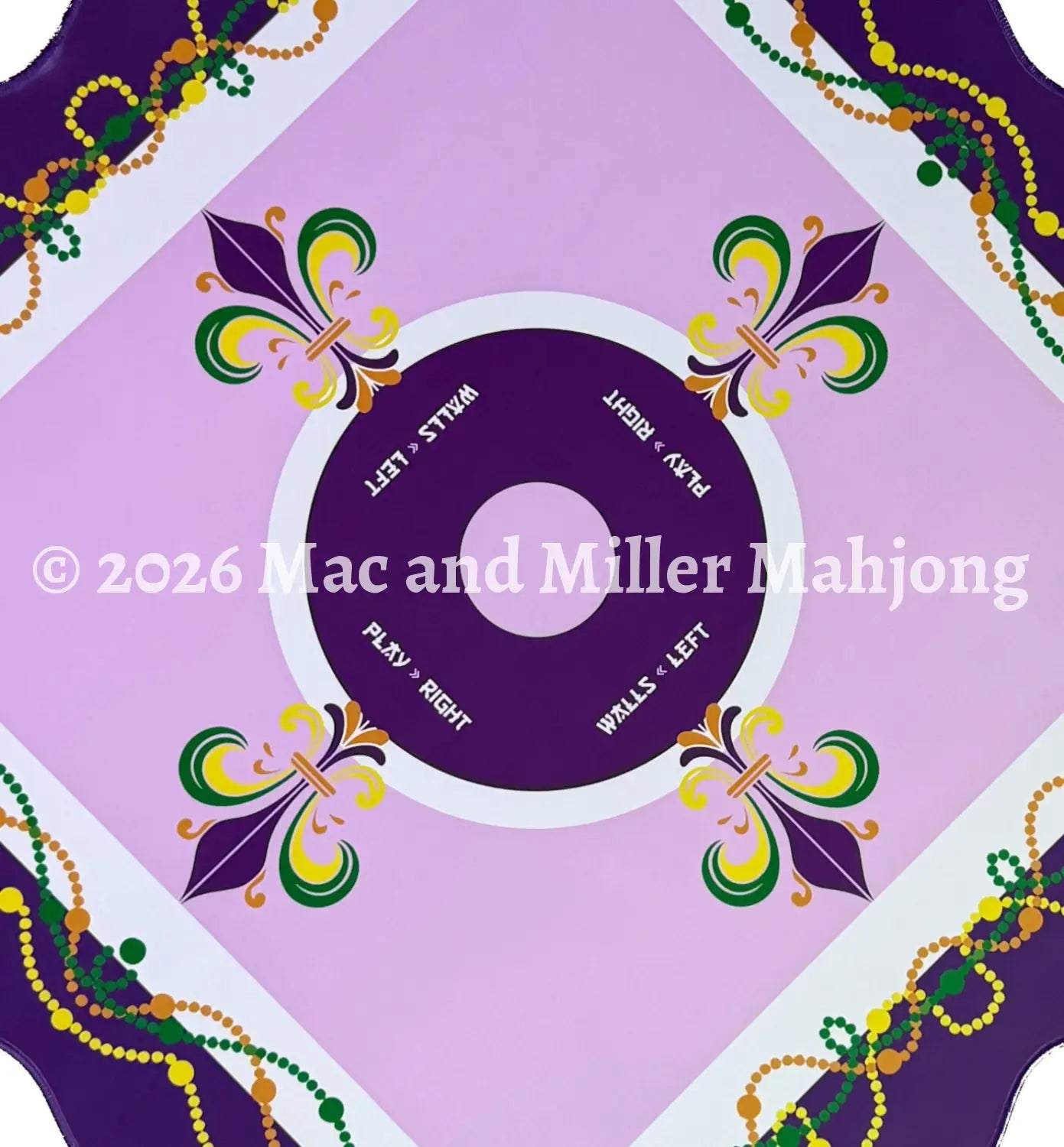 Laissez Les Bons Temps Rouler Collection Mahjong Mat - Mat
