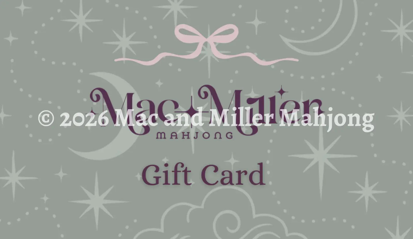 Mac + Miller Mahjong Gift Card - Gift Card