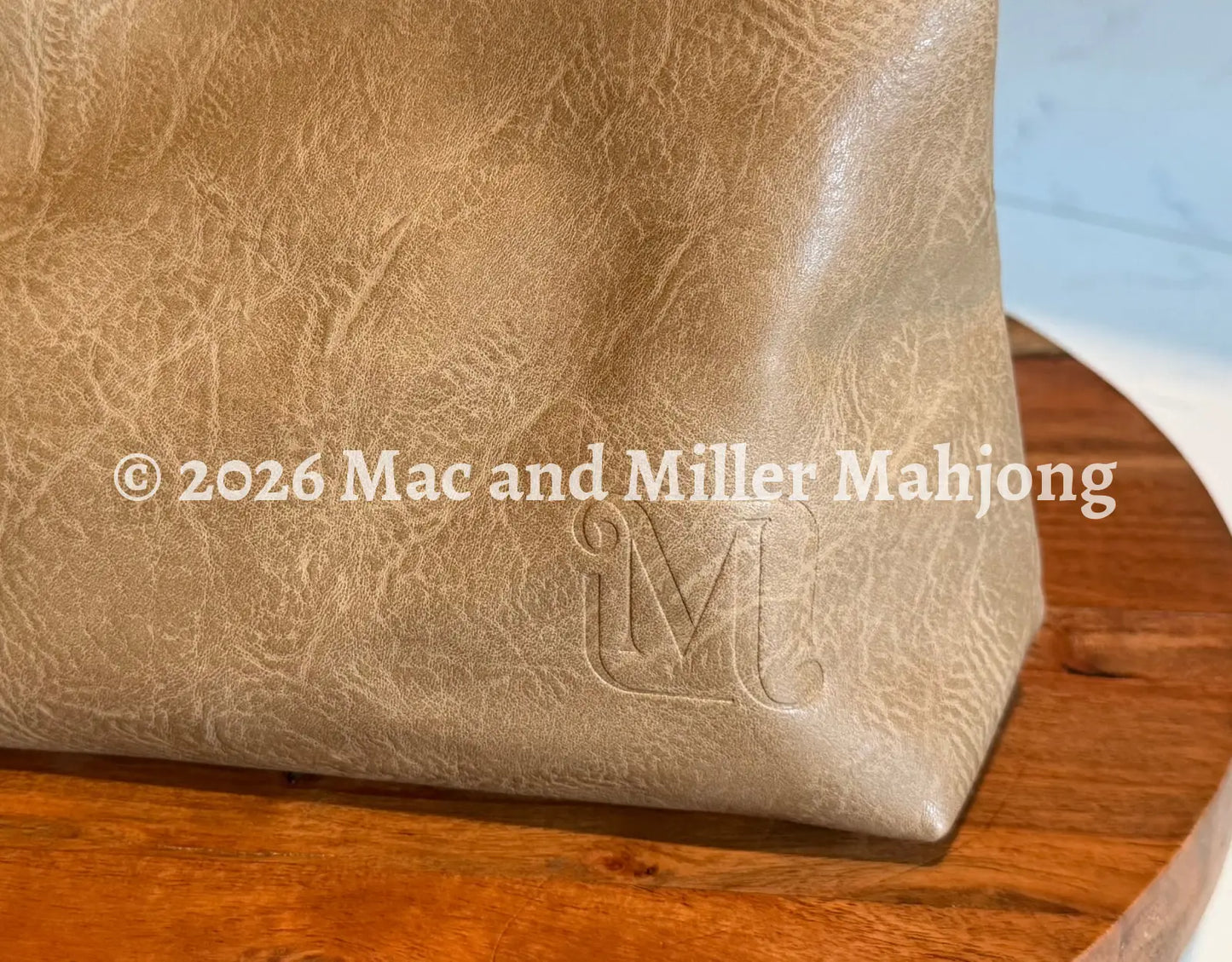 Mac + Miller Mahjong Signature Leather Tile Bag - Accessory