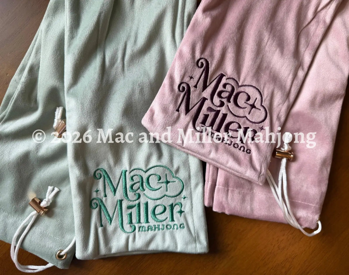 Mac + Miller Mahjong Signature Velvet Rack Bag - Accessory