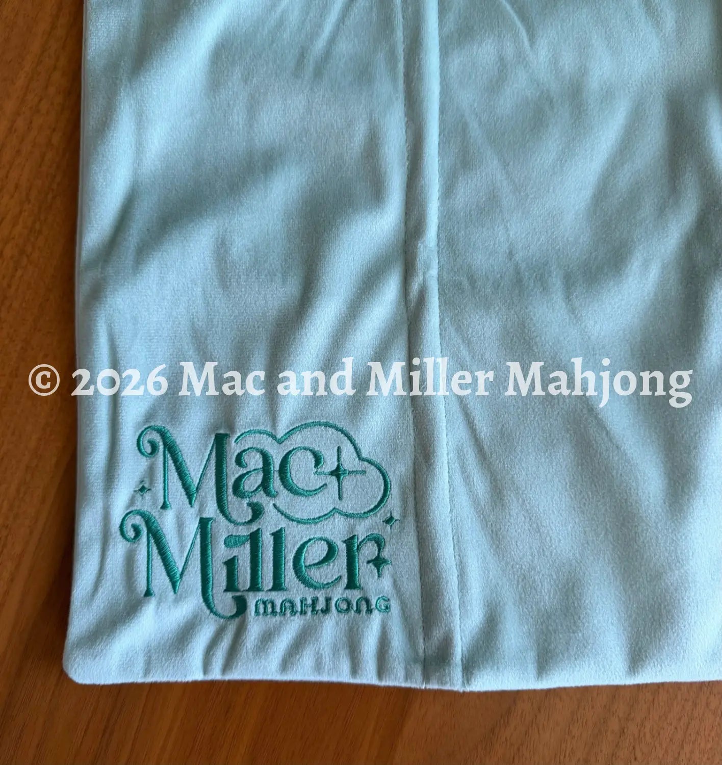 Mac + Miller Mahjong Signature Velvet Rack Bag - Accessory