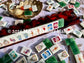 Ember Tortoise Scalloped Mahjong Racks + Velvet Bag (Coming Soon!) - Rack