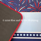 Red White & Blues Collection Mahjong Mat (Coming Soon!) - Mat