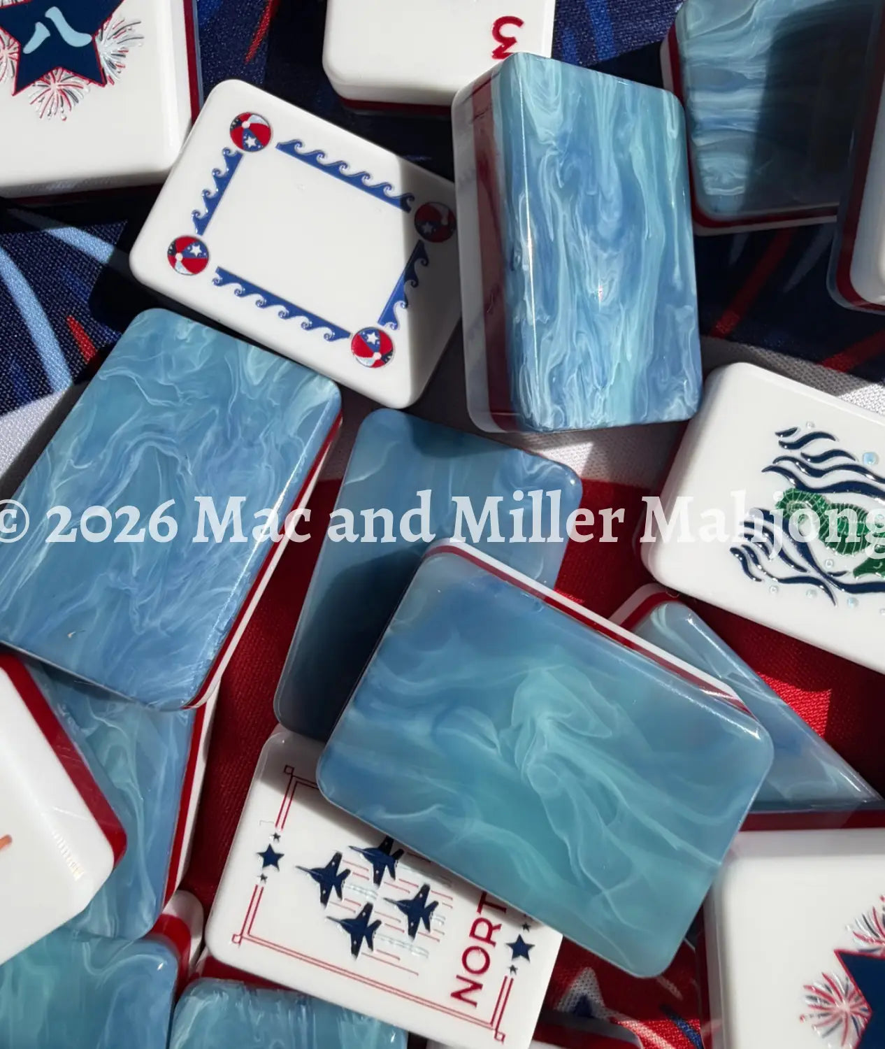 Red White & Blues Collection Tile Set (Coming Soon!) - Tiles