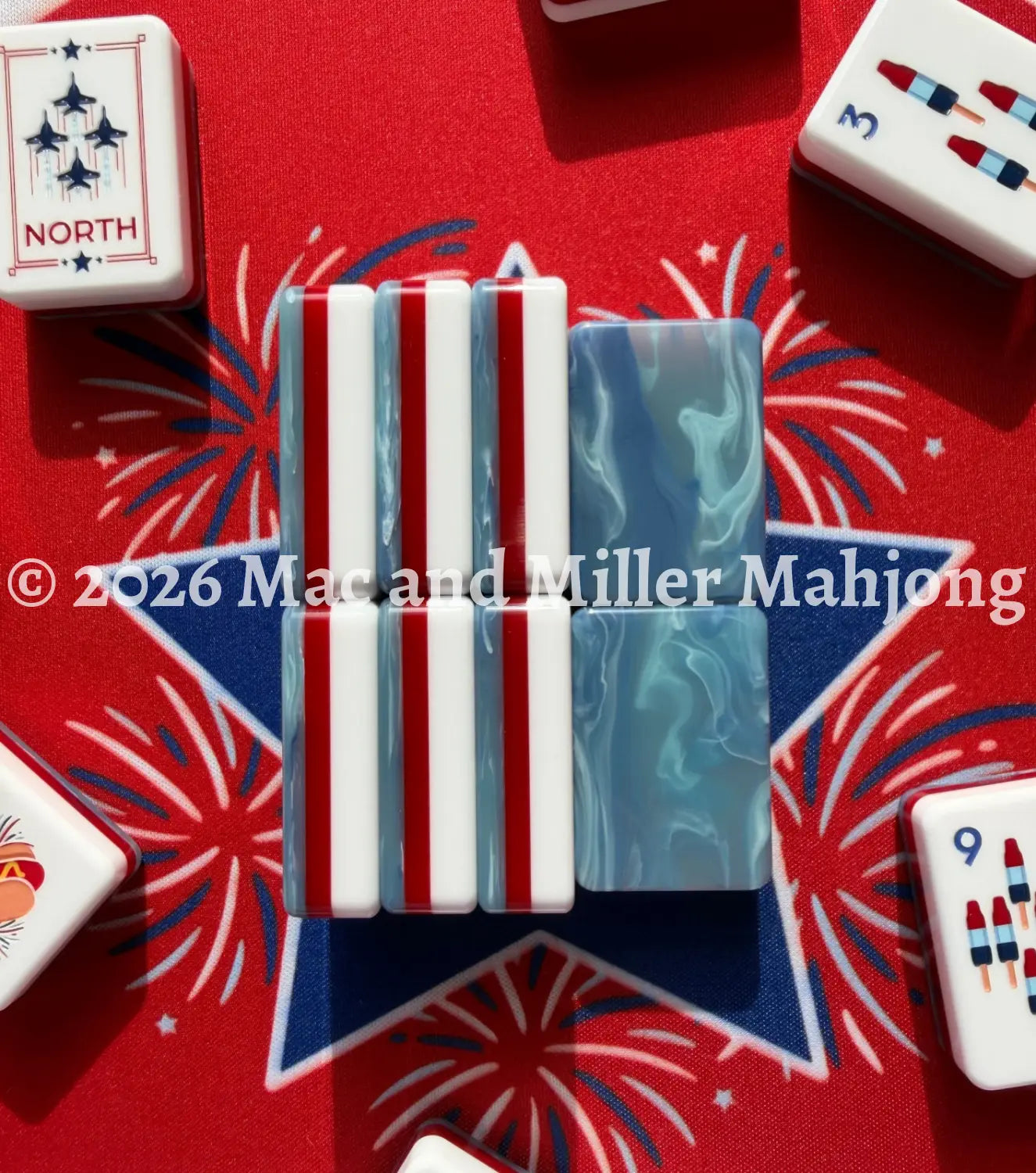 Red White & Blues Collection Tile Set (Coming Soon!) - Tiles